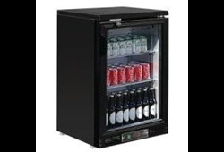 Kühlschrank+Glastür 140L - 600x535xH925mm 